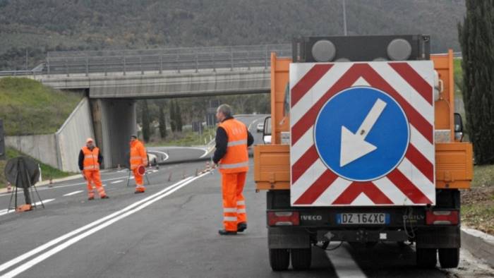 cilentana dopo le feste riprendono i lavori sulla strada