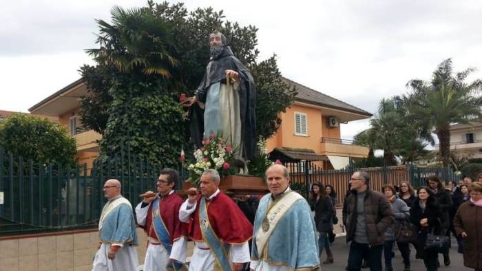 pienone alla festa di sant antuono a macerata campania