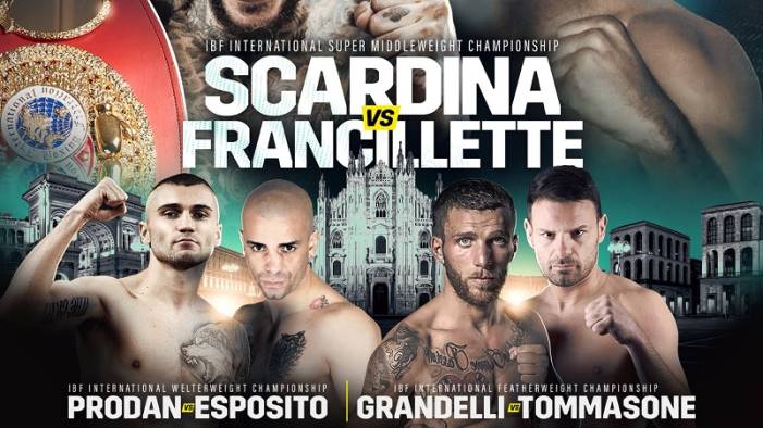 boxe ibf tommasone contro grandelli a milano