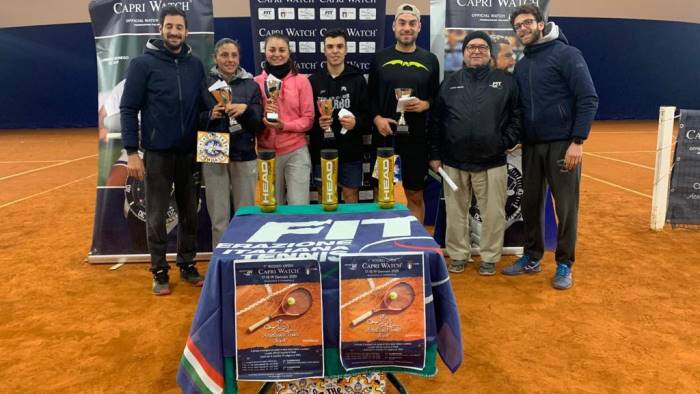 tennis open capri watch vincono floris e cozzolino