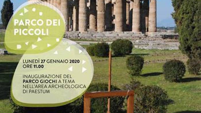 a paestum nasce il parco a tema archeologico per i piu piccoli