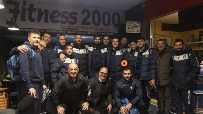 pallamano il primo giorno degli azzurri a benevento