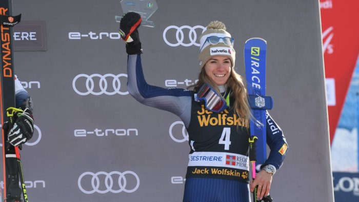 marta bassino vince il gigante di kranjska gora