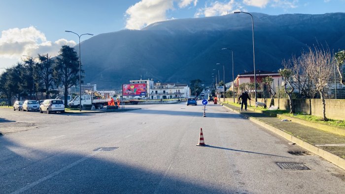 nocera lavori per la sicurezza delle strade 5 i cantieri