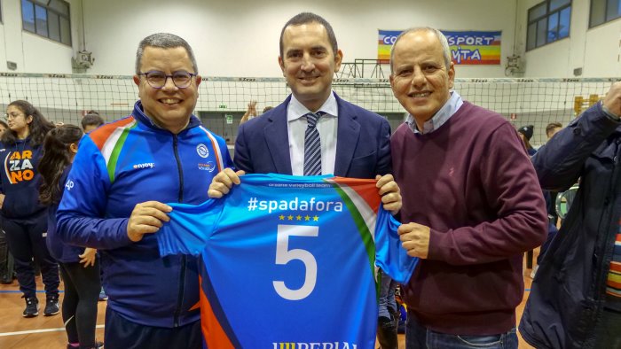 arzano volley campionato al via con il palazzetto chiuso