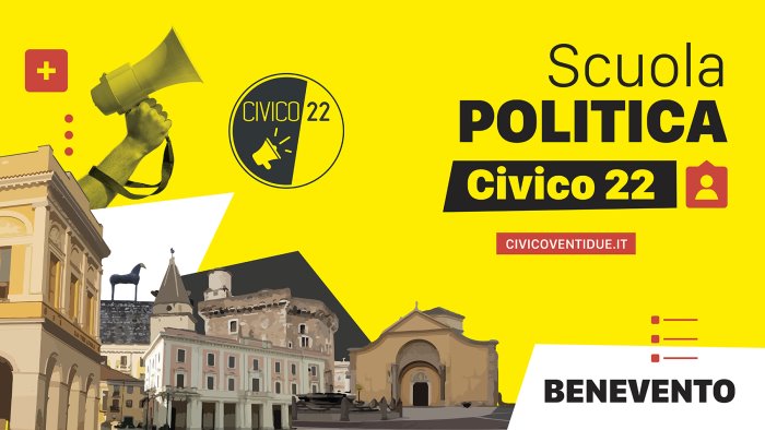 elezioni civico 22 lancia una scuola per i suoi candidati