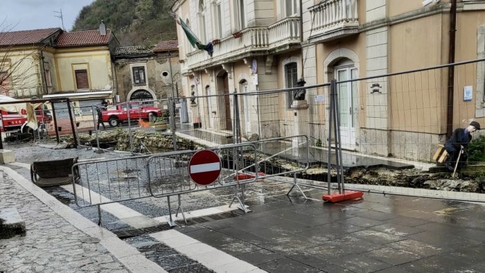 maltempo acqua e forte vento sferzano la valle caudina