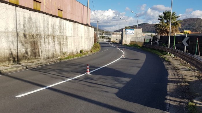 nocera inferiore eseguiti i lavori in via padula