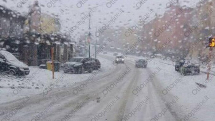 nevicate abbondanti su appennino e r oltre 2 metri in quota