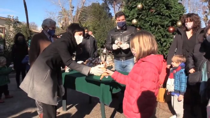 i bambini al bioparco di roma nella settimana dell epifania