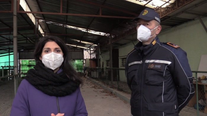 roma sequestrato circolo abusivo a san basilio