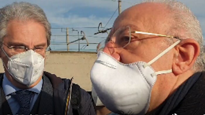 voragine ospedale del mare de luca crollo impressionante