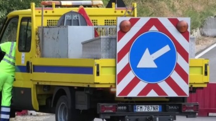 campania anas chiuso per lavori viadotto zingariello