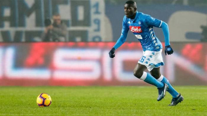 napoli koulibaly corre verso l udinese