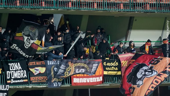 spal benevento trasferta vietata ai tifosi sanniti