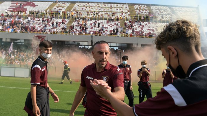 salernitana si allarga l emergenza ribery in dubbio per il derby