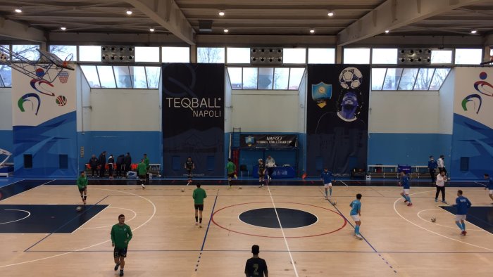 sandro abate allenamento congiunto col napoli futsal 4 3 per gli azzurri