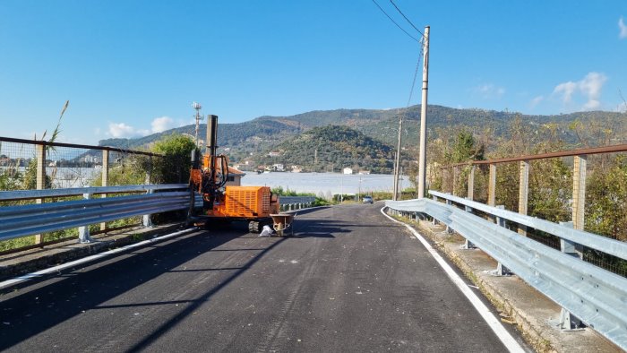 salerno conclusi i lavori sulla sp 331 in localita fuorni