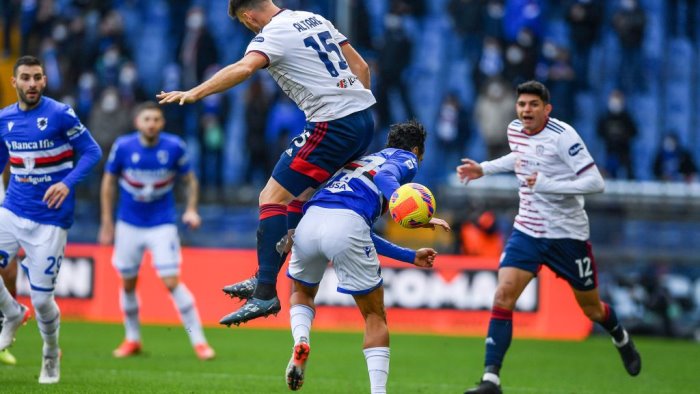 sampdoria ko in casa il cagliari vince 2 1 in rimonta