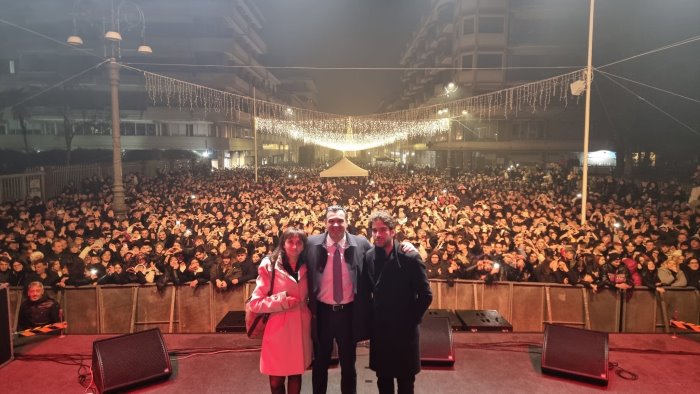 capodanno ad avellino una notte cosi non si vedeva da tempo