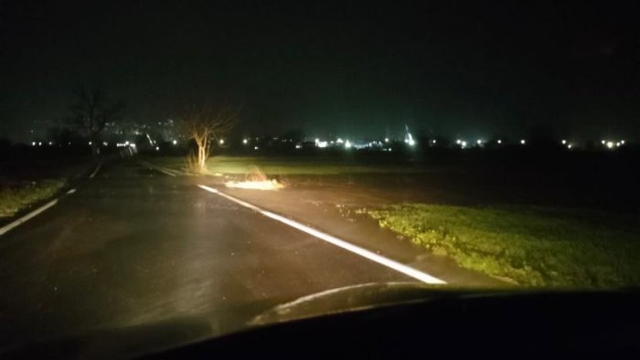 maltempo guardia agroforestale al lavoro per contenere danni nel vallo di diano