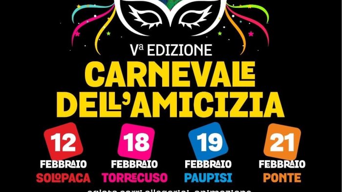 torna il carnevale dell amicizia quattro paesi uniti per creare ponti