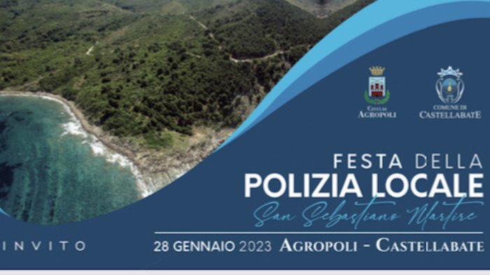 polizia municipale in festa nel cilento per il patrono san sebastiano martire