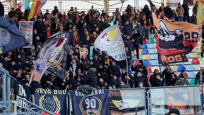 benevento sconfitto allo stirpe ecco le foto del match