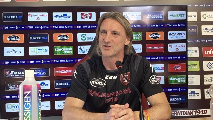 salernitana milan la conferenza stampa di davide nicola