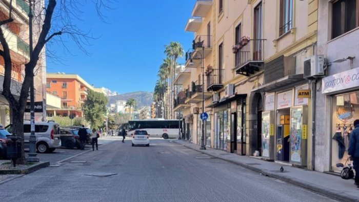 sorrento massimo coppola lavori a corso italia via capodimonte e antiche mura