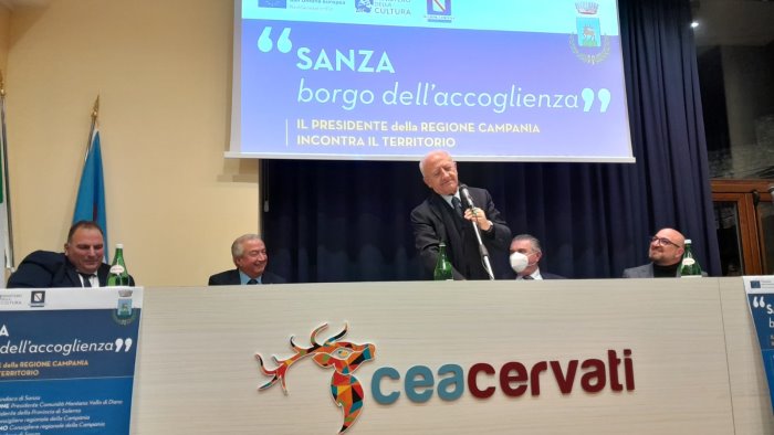 sanza il borgo dell accoglienza ecco il progetto tempi serrati grande impegno