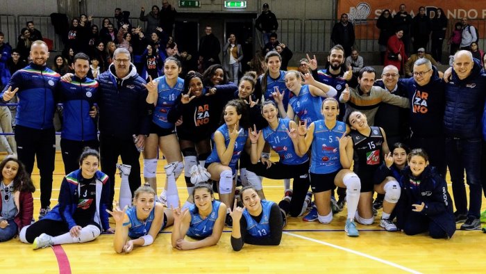 volley b1 luvo barattoli arzano campione d inverno