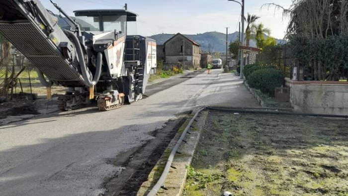 sarno strade comunali al via il piano di ripavimentazione