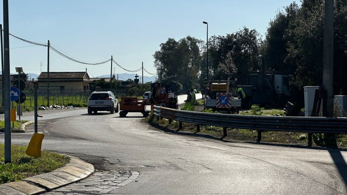 eboli via ai lavori di ripristino della rotatoria di campolongo