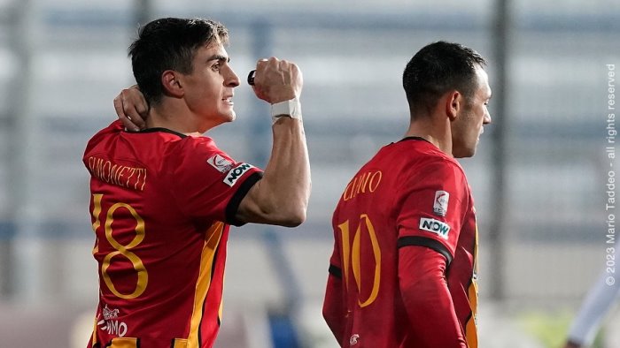 benevento simonetti il mio gol e un segnale da parte di tutta la squadra