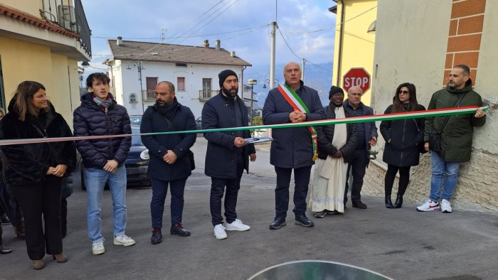 frazione motta riaperta via italia il sindaco cataffo traccia bilancio