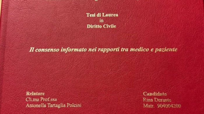 lavoro e studio rina durante si laurea a 65 anni in giurisprudenza