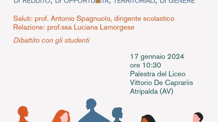 atripalda l ex ministra lamorgese incontra gli studenti del de caprariis