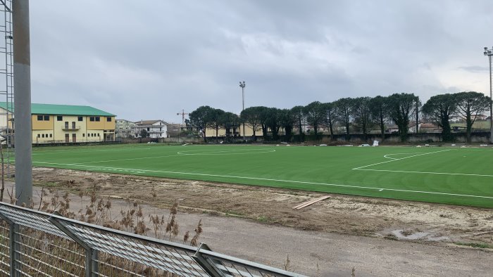 telese terme stadio comunale alle battute finali