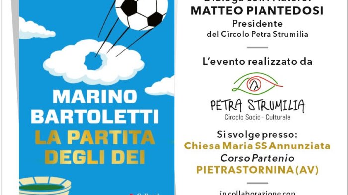 pietrastornina marino bartoletti presenta il libro la partita degli dei