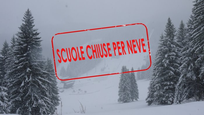 allerta neve i sindaci chiudono le scuole in irpinia ecco dove