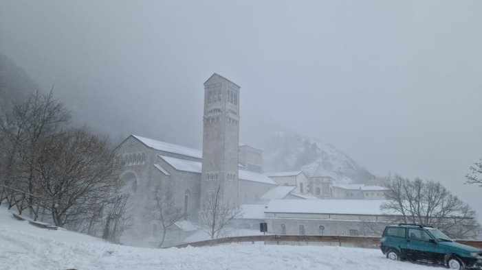 neve in irpinia nel pomeriggio situazione in miglioramento