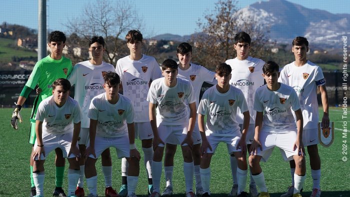 benevento l under 15 perde in casa contro il cerignola foto