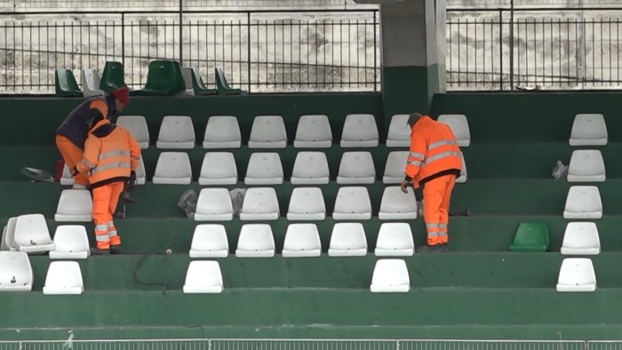 avellino la nuova capienza del partenio lombardi per la sfida con il sorrento