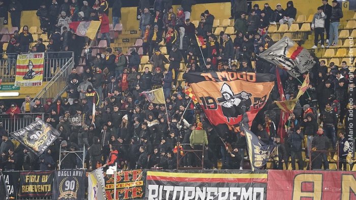 benevento la nota della curva sud c e bisogno di compattezza