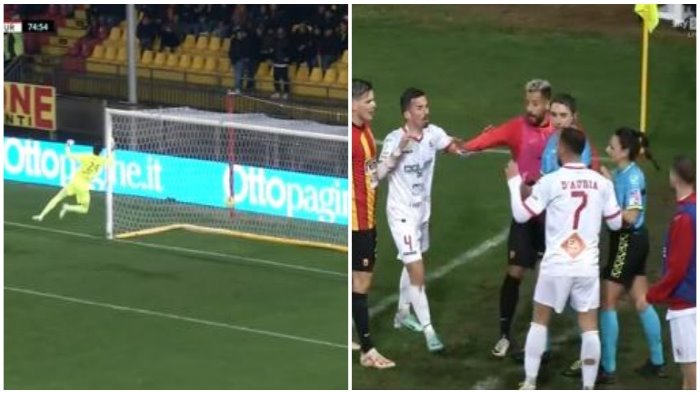 benevento turris il clamoroso abbaglio sul gol di de felice cosa e successo