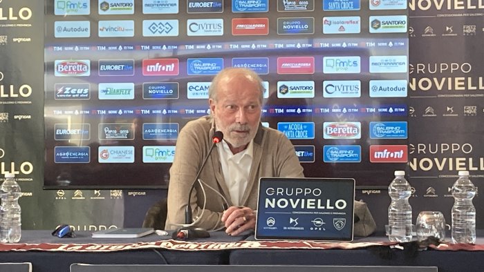 salernitana sabatini ho subito un intervento presto saro a salerno