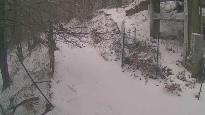 riprende a nevicare sul partenio gelo e fiocchi bianchi in irpinia