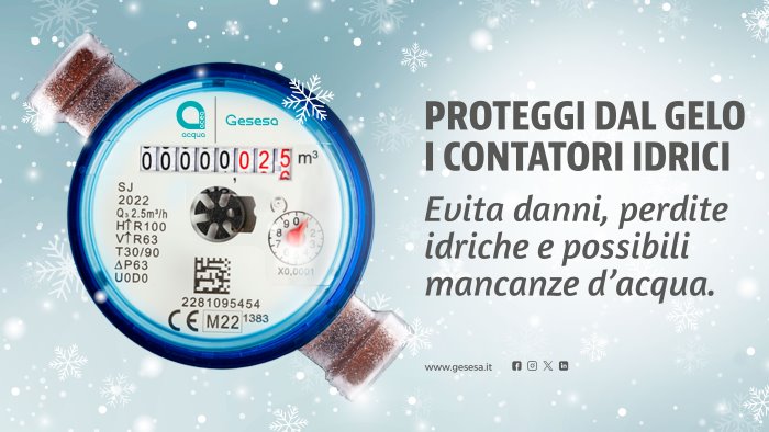 arriva il freddo ecco come proteggere i contatori dell acqua dal gelo