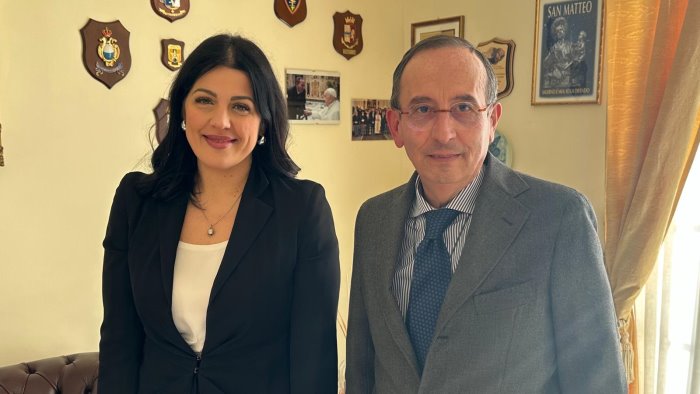 sicurezza la senatrice anna bilotti incontra il prefetto di salerno